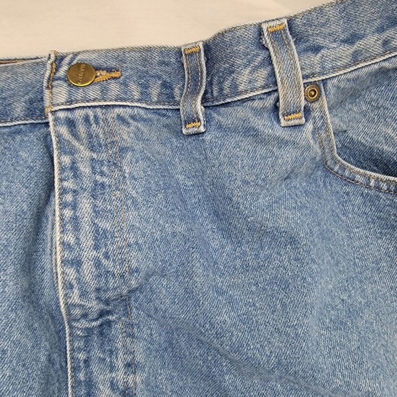 Carhartt B17-STW Relaxed Fit Size 46 x 30 Denim Blue Jeans Men's - Picture 4 of 12